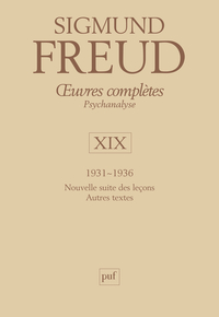 Picture of Œuvres complètes - psychanalyse - vol. XIX : 1931-1936