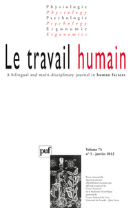 Image de travail humain 2012, vol. 75 (1)