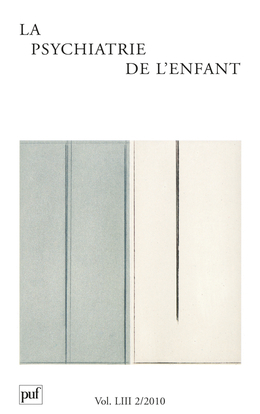 Image de psychiatrie de l'enfant 2010, vol. 53 (2)
