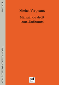 Picture of Manuel de droit constitutionnel