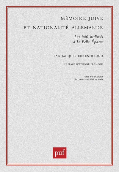 Image de Mémoire juive et nationalité allemande