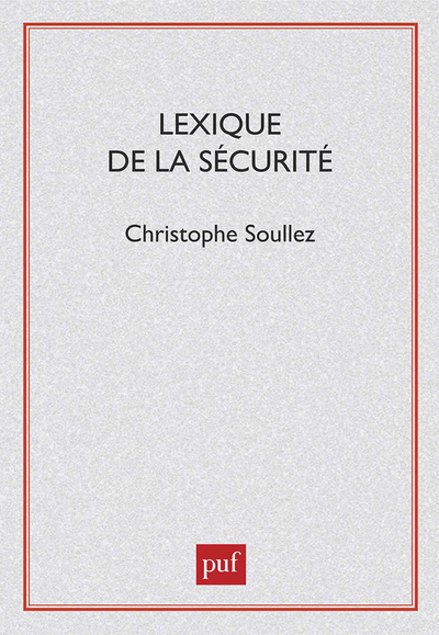 Picture of Lexique de la sécurité