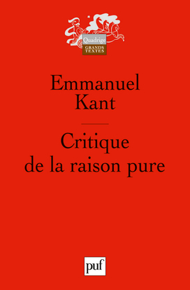 Picture of Critique de la raison pure