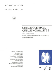 Picture of Quelle guérison, quelle normalité?
