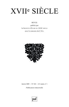 Image de XVIIe siècle 2009, n° 242