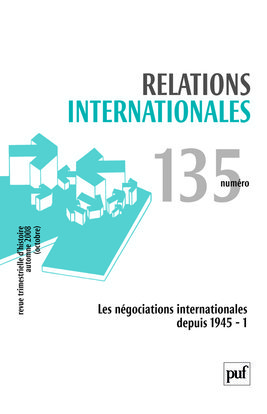Image de Relations internationales 2008, n° 135