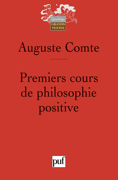 Image de Premiers cours de philosophie positive