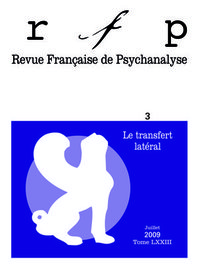 Image de RFP 2009, t. 73, n° 3