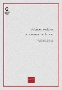 Picture of Sciences sociales et sciences de la vie