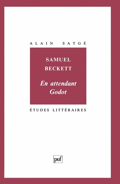 Picture of Samuel Beckett. « En attendant Godot »