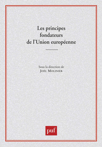Picture of Les principes fondateurs de l'Union européenne