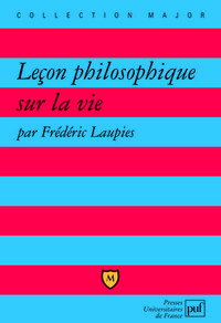Picture of Leçon philosophique sur la vie
