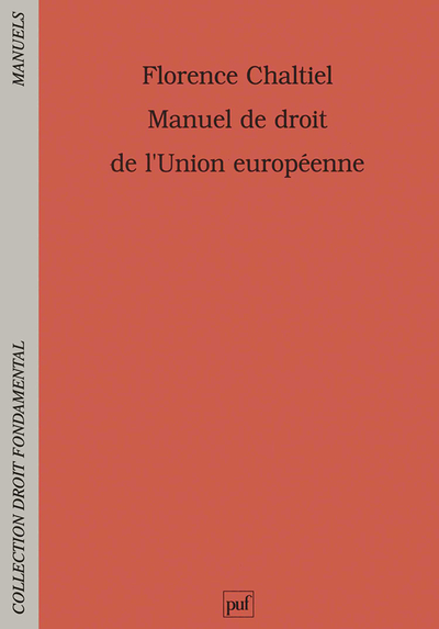 Picture of Manuel de droit de l'Union européenne
