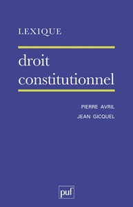 Picture of Lexique / droit constitutionnel