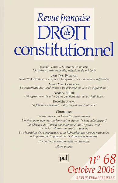 Image de RFDC 2006, n° 68