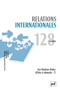 Image de Relations internationales 2006, n° 128