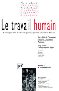 Image de travail humain 2009, vol. 72 (1)