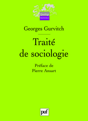 Picture of Traité de sociologie