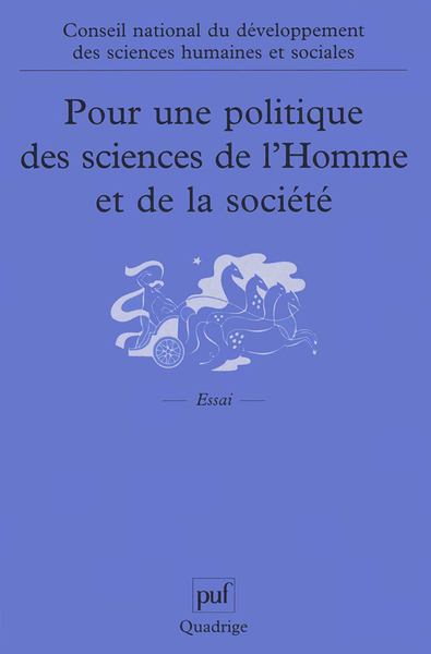 Picture of Pour une politique des sciences de l'Homme et de la société