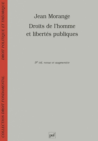 Picture of Droits de l'homme et libertés publiques