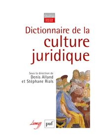 Picture of Dictionnaire de la culture juridique