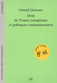 Picture of Droit de l'Union européenne et politiques communautaires