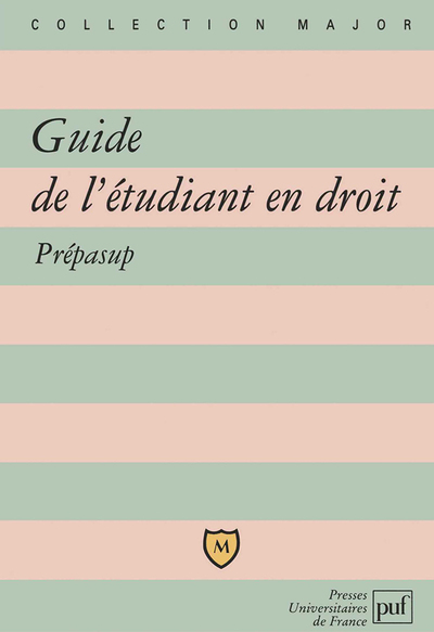 Picture of Guide de l'étudiant en droit