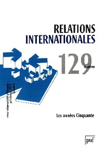 Picture of Relations internationales 2007, n° 129