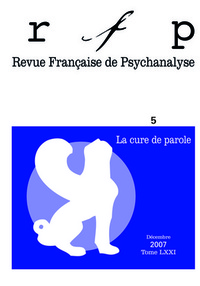 Image de RFP 2007, t. 71,, n° 5 (Congrès)