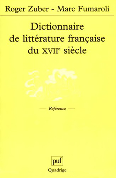 Picture of Dictionnaire de littérature française du XVIIe siècle
