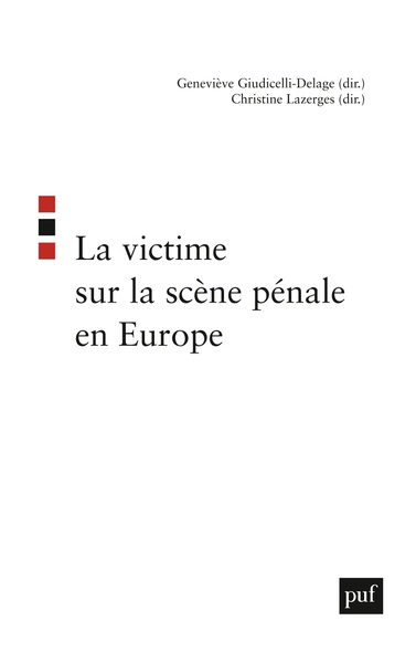 Picture of La victime sur la scène pénale en Europe