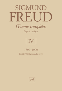 Picture of Œuvres complètes - psychanalyse - vol. IV : 1899-1900
