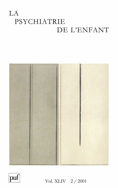 Picture of psychiatrie de l'enfant 2001, vol. 44 (2)