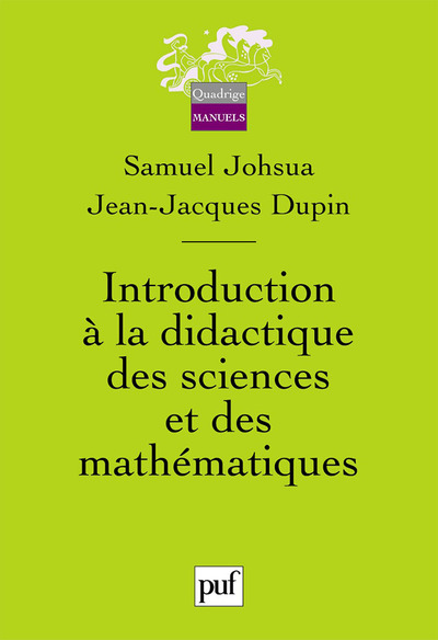 Picture of Introduction à la didactique des sciences et des mathématiques