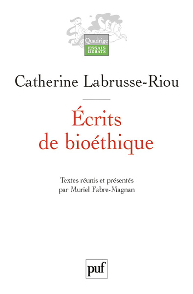 Image de Écrits de bioéthique