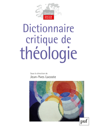 Picture of Dictionnaire critique de théologie