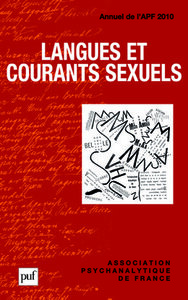 Picture of Langues et courants sexuels. Annuel 2010 - APF