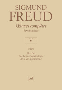 Image de oeuvres complètes - psychanalyse - vol. V : 1901