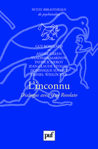 Image de L'inconnu. Dialogue avec Guy Rosolato