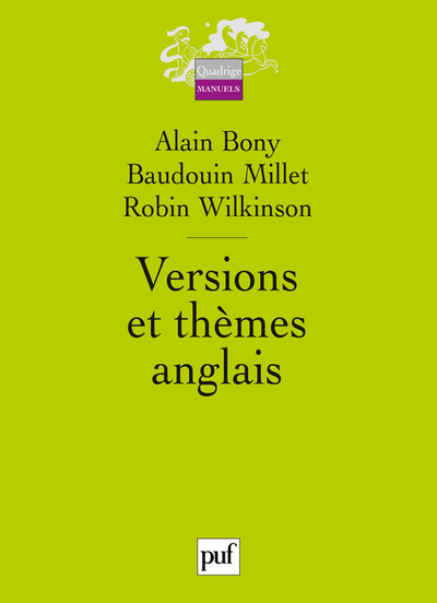 Picture of Versions et thèmes anglais
