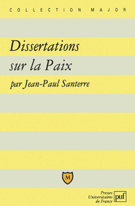 Picture of Dissertations sur la Paix