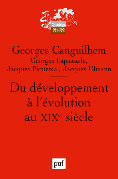 Picture of Du développement à l'évolution au XIXe siècle