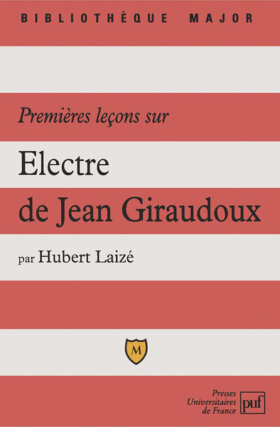 Image de Premières leçons sur « Électre » de Jean Giraudoux