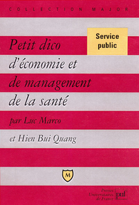 Picture of Petit dico d'économie et de management de la santé
