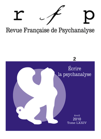 Picture of RFP 2010, t. 74, n° 2