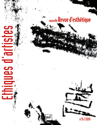 Picture of Nouvelle revue d'esthétique 2010, n° 6
