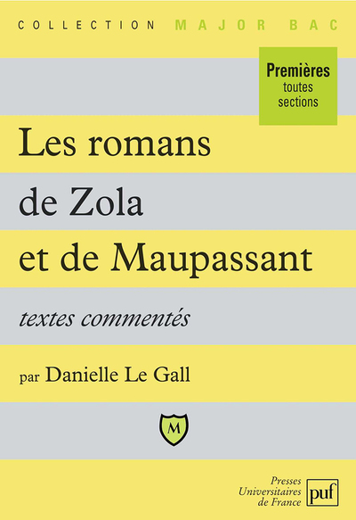 Image de Les romans de Maupassant et de Zola. Textes commentés