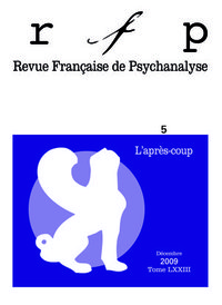 Image de RFP 2009, t. 73, n° 5 (Congrès)
