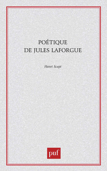 Image de Poétique de Jules Laforgue