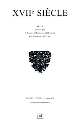 Image de XVIIe siècle 2009, n° 243